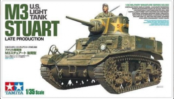 U.S. Light Tank M3 Stuart Late Production (1:35) - Tamiya