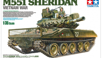 U.S. Airborne Tank M551 Sheridan (Vietnam War) (1:35) - Tamiya