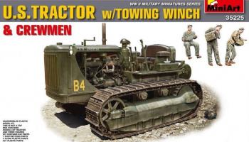 1/35 U.S.Tractor w/Towing Winch & Crewmen.Special Edition