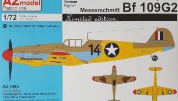 1/72 Bf 109G-2 Captured