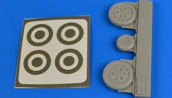 1/48 MiG-21 wheels & paint masks