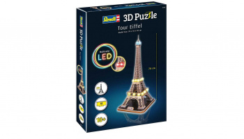 3D Puzzle REVELL 00150 - Tour Eiffel (LED Edition)