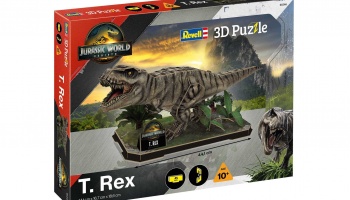 3D Puzzle REVELL 00246 - Jurassic World - T-Rex