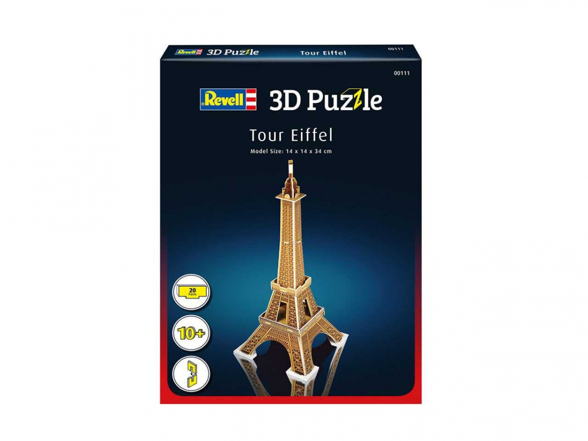 Puzzle 3D Tour Eiffel Revell 00111 
