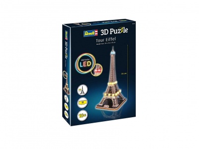 3D Puzzle REVELL 00150 - Tour Eiffel (LED Edition) - Revell