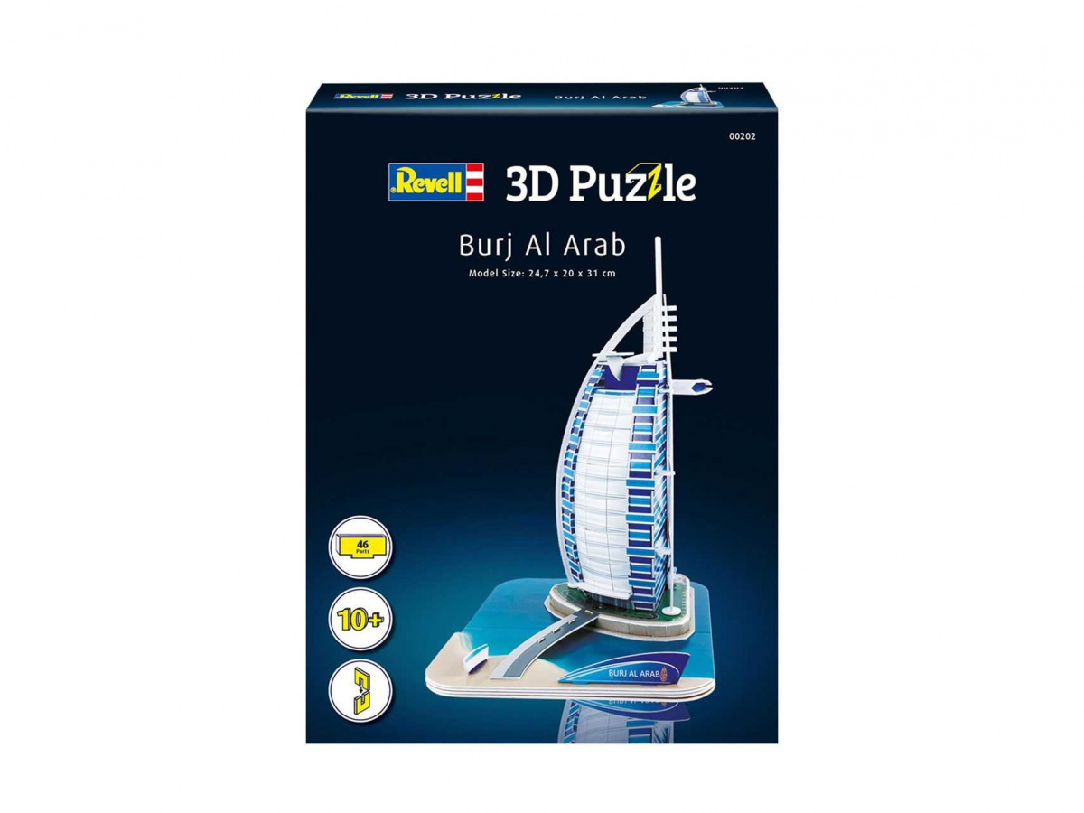 Revell 3D Puzzle Burj Al Arab Art 00202 
