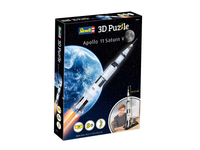 3D Puzzle REVELL 00250 - Apollo 11 Saturn V - Revell