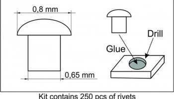 Rivet 0,8mm