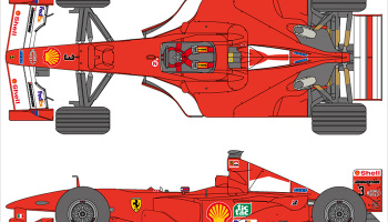 Calcas Ferrari 195 S Le Mans 1950 25 195S 1:32 1:24 1:43 1:18 slot decals 