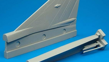 1/48 MIG-21MF vertical tail area