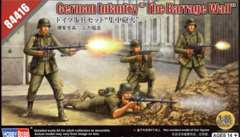 German Infantry " The Barrage Wall" 1/35 - Hobby Boss
