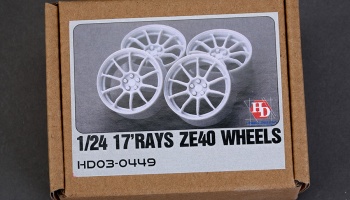 1/24 17 RAYS ZE40 WHEELS - Hobby Design