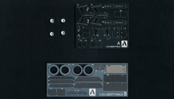 LB WORKS R35 GT-R DETAIL UP PARTS 1/24 - Aoshima