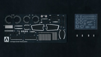 PAGANI Zonda F Detail UP Parts 1/24 - Aoshima