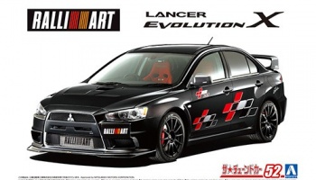 RALLIART CZ4A Lancer Evolution X '07 1/24 - Aoshima