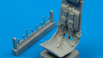 1/48 He 162 ejection seat with safety belts