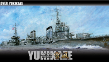 Japanese Navy Kagero Destroyer Yukikaze 1:350 - Fujimi