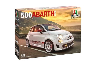 500 Abarth (2008) (1:24) Model Kit auto 3674 - Revell