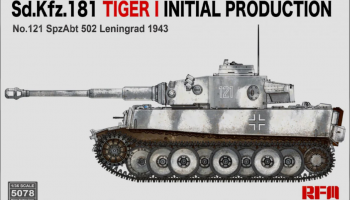 Sd.Kfz.181 Tiger I Initial Production No.121 SpzAbt. 502 Leningrad 1943 1/35 - RFM