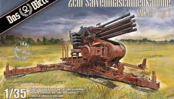 2CM SALVENMASCHINENKANONE SMK 18 TYPE 2 1/35 – Das Werk