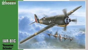 SLEVA 341,-Kč 30% DISCOUNT  IAR-81C Rumanian Defender 1/32 – Special Hobby