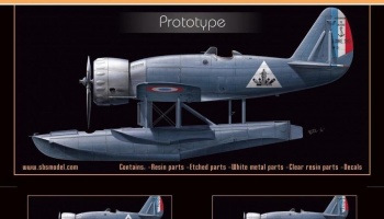 1/72 Loire 210 'Prototype' - Resin+PE+decal - Full resin kit