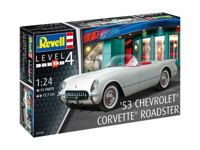 '53 Corvette Roadster (1:24) - Revell
