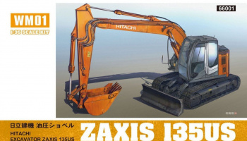 Hitachi Excavator Z Axis 135 US (1:35) - Hasegawa