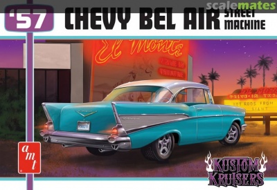 '57 Chevy Bel Air Street Machine Kustom Kruisers 1:25 - AMT