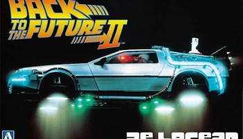 Back to the Future II DeLorean 1/24 - Aoshima
