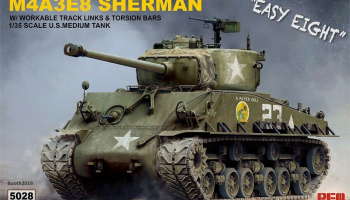 SLEVA  300,-Kč Discount 23% - M4A3E8 Sherman "Easy Eight" 1/35 - RFM