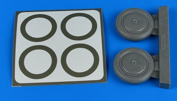 1/32 PZL-11 wheels & paint masks for IBG kit