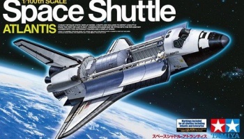 SLEVA 170,-Kč 15% DISCOUNT - Space Shuttle Atlantis (1:100)- Tamiya