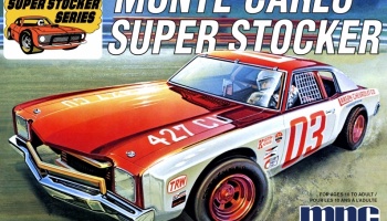1971 Chevrolet Monte Carlo - Super Stocker 1/25 - MPC