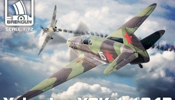 1/72 Jak-1 (mod 1942) plastic construction kit