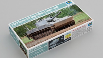 2S25 Sprut-SD Amphibious Light Tank 1/35 - Trumpeter