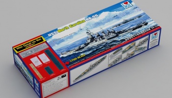 Top Grade North Carolina BB-55 1:700 - I Love Kit