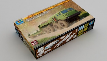 SLEVA 399,-Kč 20% DISCOUNT - MAZ-545 Transporter with CHMZAP-5247G Semi-trailer 1/35 - Trumpeter