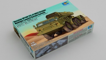 Russian 9P140 TEL of 9K57 Uragan Multiple Launch Rocket System 1/72 - Trumpeter