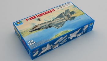 SLEVA 560,-Kč 20% DISCOUNT - F-35A Lightning II 1/32 - Trumpeter