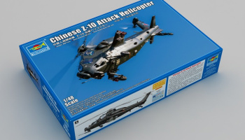 Chinese Z-10 Attack Helicopte 1/48 - Trumpeter