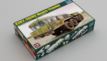 SLEVA 20% 250,-Kč DISCOUNT - KZKT-74282 Heavy Tractor 1/35 - Trumpeter