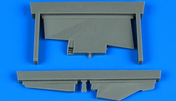 1/48 MiG-23ML correct tail fin for TRUMPETER kit
