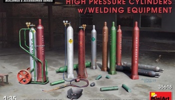 1/35 High Pressure Cylinders w/Welding Equipment