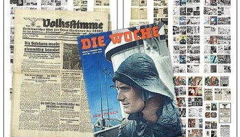 1/35 German Newspapers and Magazines - Prints on the Paper