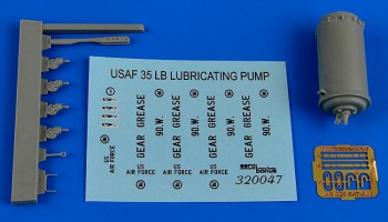 1/32 35Lb. lubricating bucket pump USAF