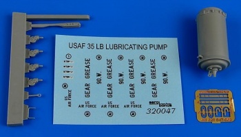 1/32 35Lb. lubricating bucket pump USAF