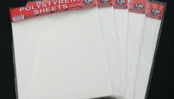 Polystyrene sheets 1,5 mm – Plus Model