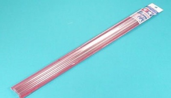 Clear Plastic Beams 8mm Pipe - Tamiya