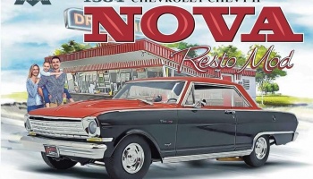 1964 Chevrolet Chevy II Nova Resto Mod 1/25 - Moebius Models